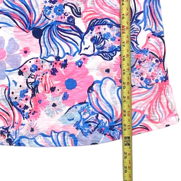 Lilly Pulitzer NWT Gigi Top in Make a Splash Sz XS - Picture 6 of 15